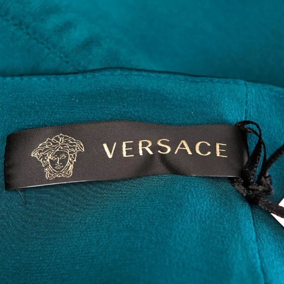 Versace, Silk Mini Pencil Skirt, Size IT 44/L - Picture 6 of 16